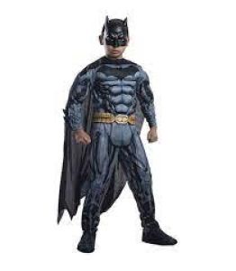Kids Costumes to Hire - Batman Delux Justice League - 8 years